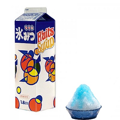 シロップ　ブルーハワイ