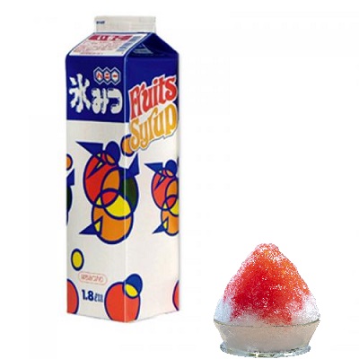 シロップ　イチゴ